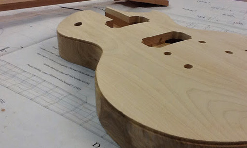 CNC Guitar Sample