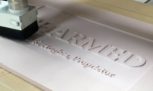 CNC Sign Sample